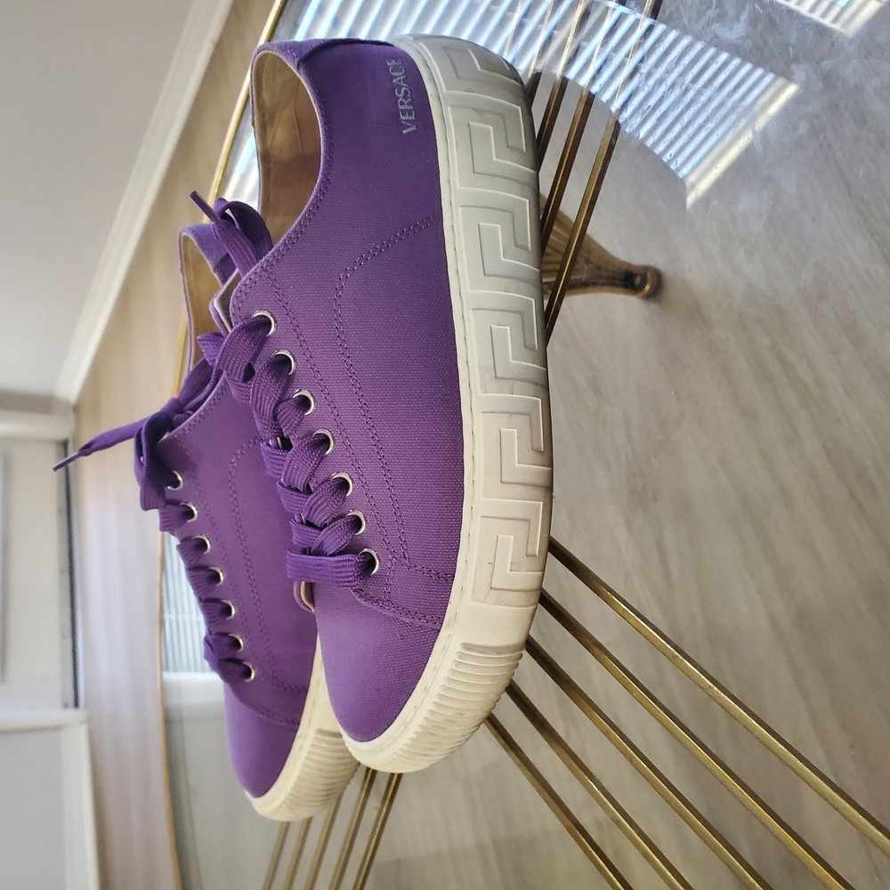 Versace Women's Purple Sneakers